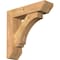 Ekena Millwork Imperial Slat Smooth Bracket w/ Offset Brace, Western Red Cedar, 5 1/2"W x 20"D x 20"H BKT0604X20X20IMP06SWR - alternate 1